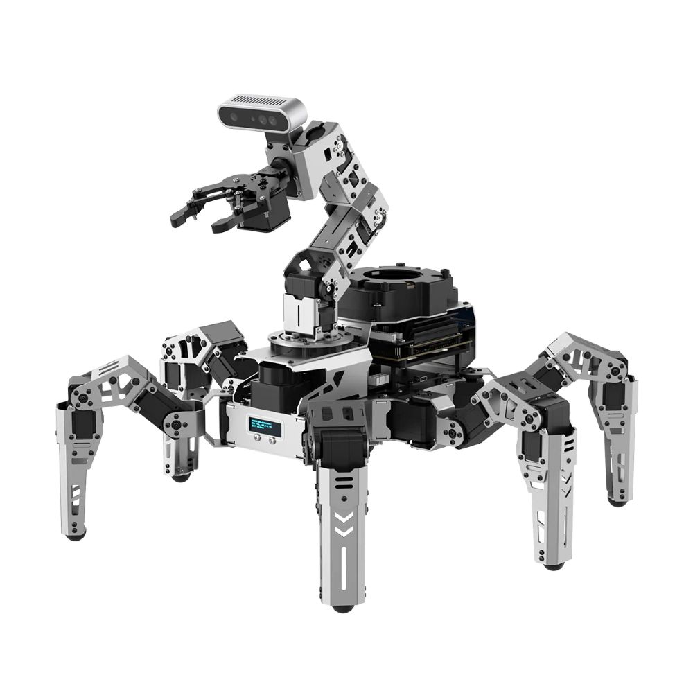 Raspberry Pi - Hiwonder ROSpider ROS2 Hexapod Robot with