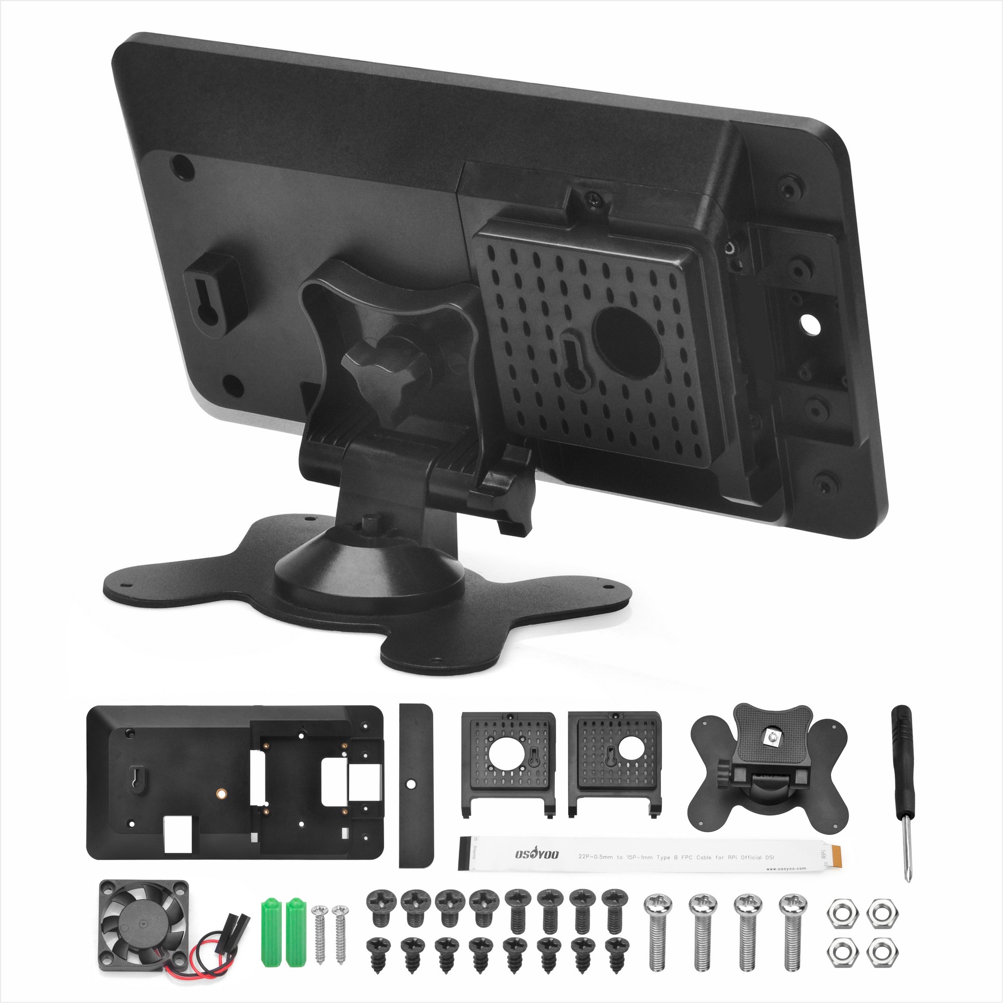 Pi 4 Case - OSOYOO PiStudio Case for Raspberry Pi