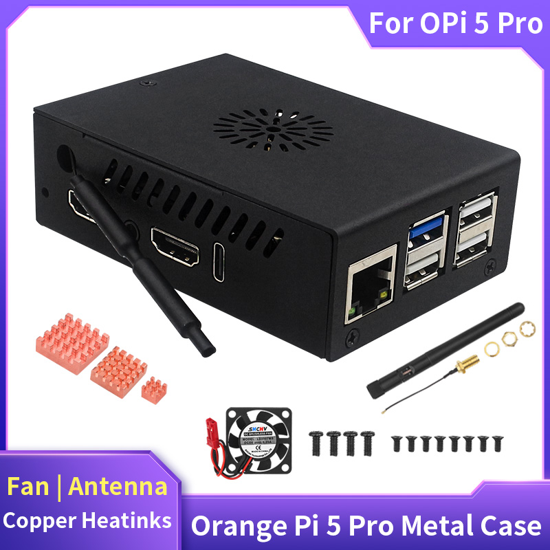 Pi Cooler - Orange Pi 5 Pro Case Metal