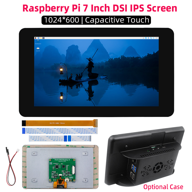 Pi 5 Case - Raspberry Pi 7 Inch DSI 1024*600
