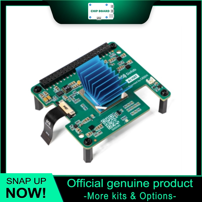 Raspberry Pi 5 - Sixfab AI HAT+ Raspberry Pi 5,