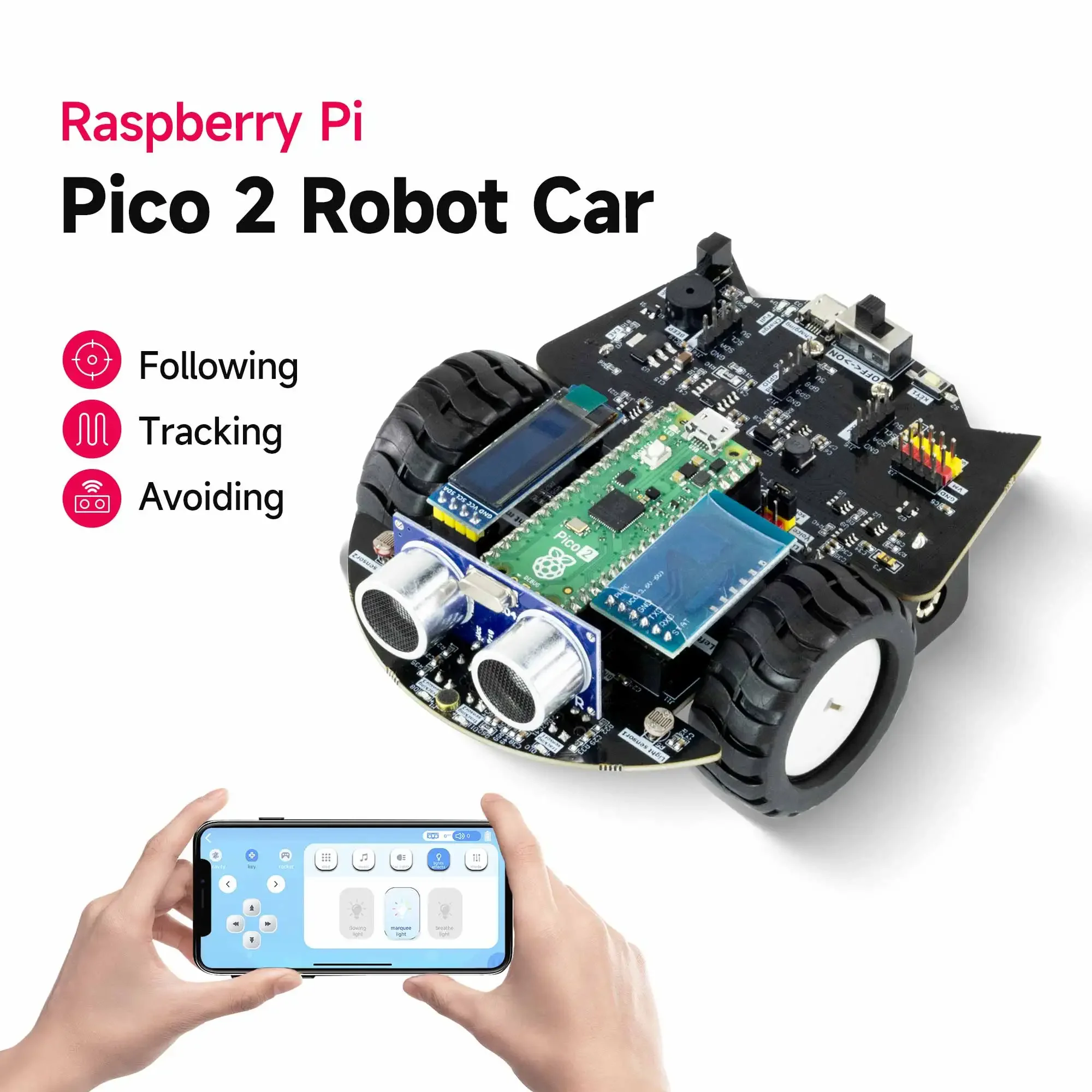 Yahboom Raspberry Pi Pico 2 Ro - огляд і ціна Raspberry Pi Kit
