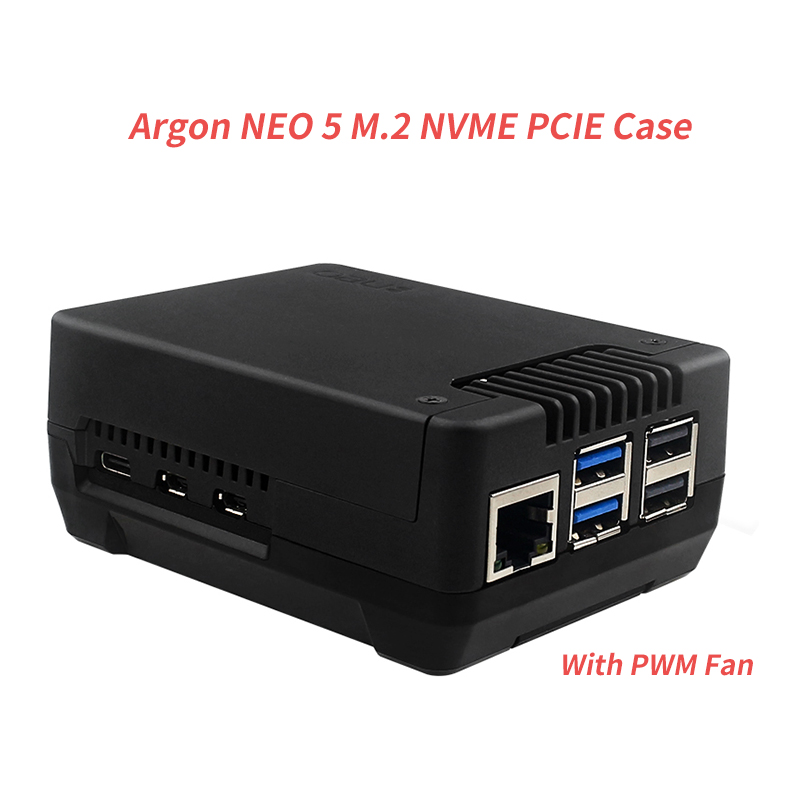 Argon NEO 5 M.2 NVME PCIE Case - огляд і ціна Pi Cooler