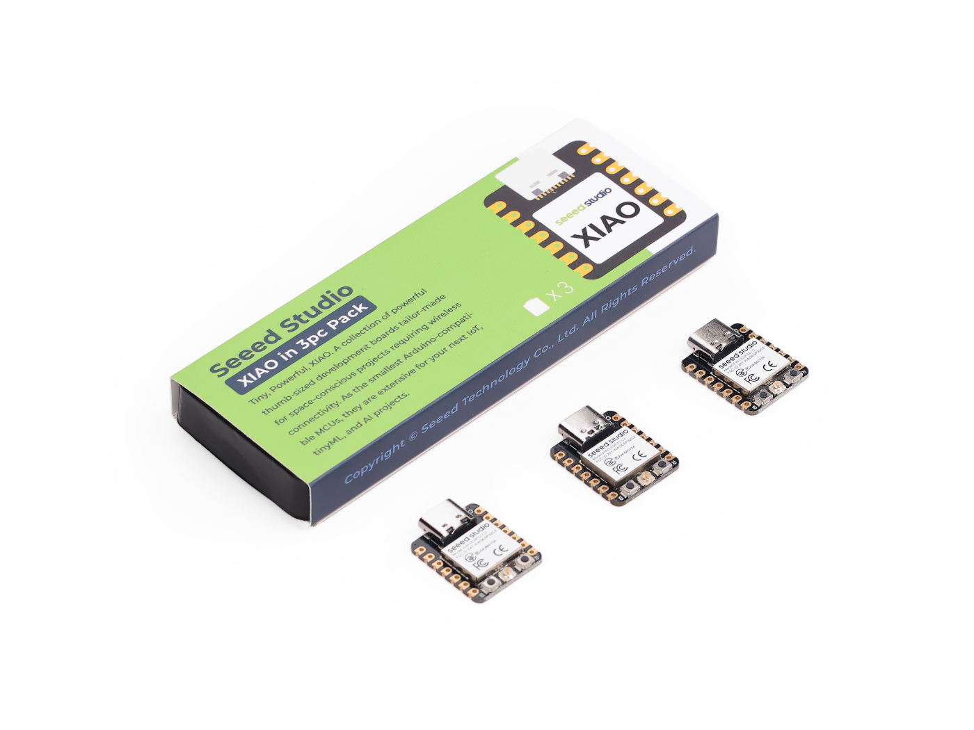 3PCS Pack XIAO ESP32C3 Mini De - огляд і ціна Arduino Kit
