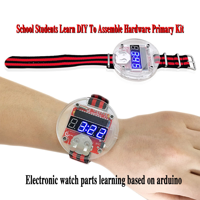 Single Chip LED Kit Clock DIY  - огляд і ціна Arduino Kit