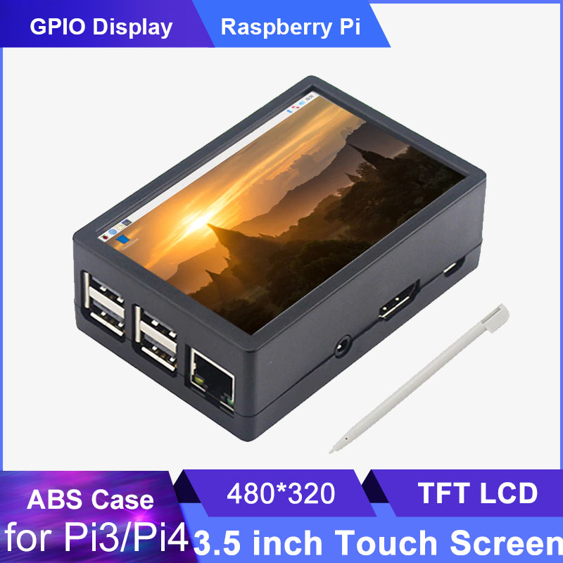 3.5 inch Raspberry Pi 3B/3B+/4 - огляд і ціна Pi 4 Case