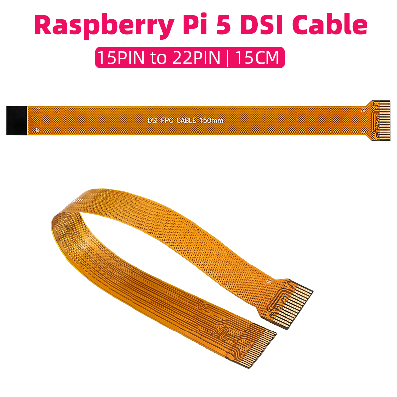 Raspberry Pi 5 DSI Cable 22Pin - огляд і ціна Pi Camera Cable