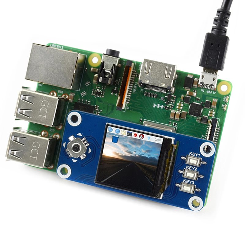 HAT For Raspberry Pi 1.3In IPS - огляд і ціна Pi Zero