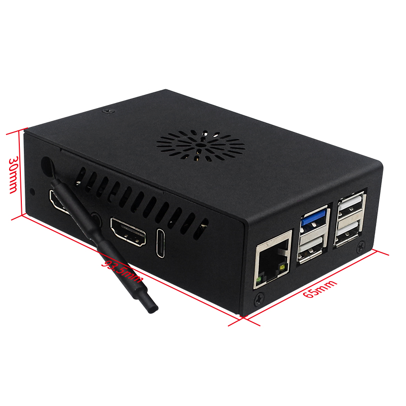 Orange Pi 5 Max Case with Fan  - огляд і ціна Pi 5 Case