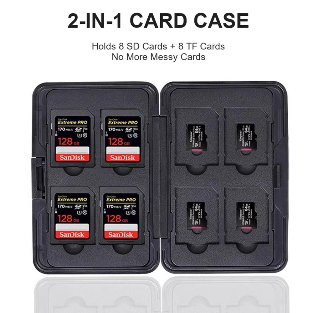 16 Slot Memory Card Case Dual  - огляд і ціна Micro Sd Card