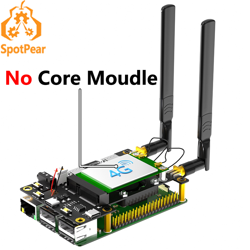 Raspberry Pi 3G/4G & LTE HAT M - огляд і ціна Pi Cooler