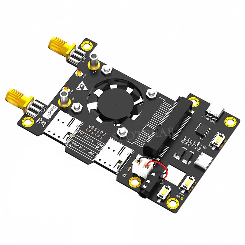 Raspberry Pi 3G/4G & LTE HAT M - огляд і ціна Pi Cooler