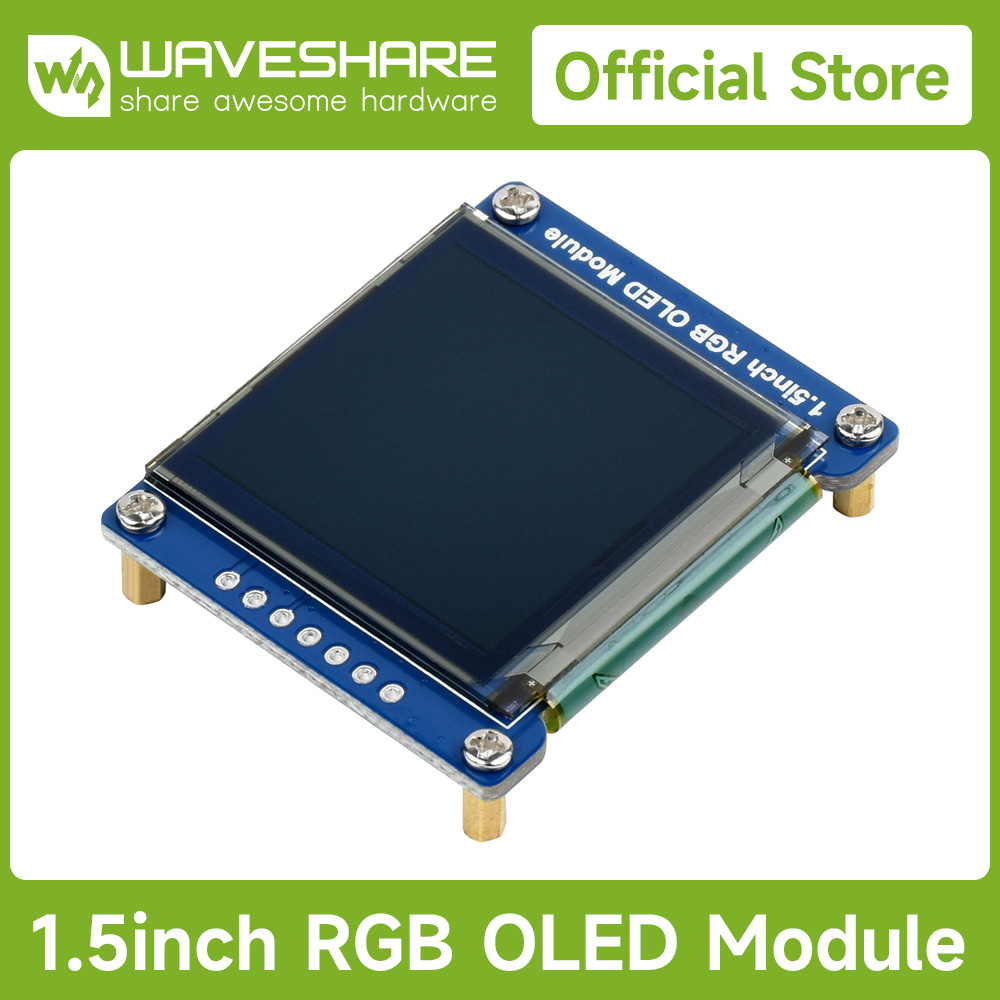 Waveshare1.5inch RGB OLED disp - огляд і ціна Pi Display