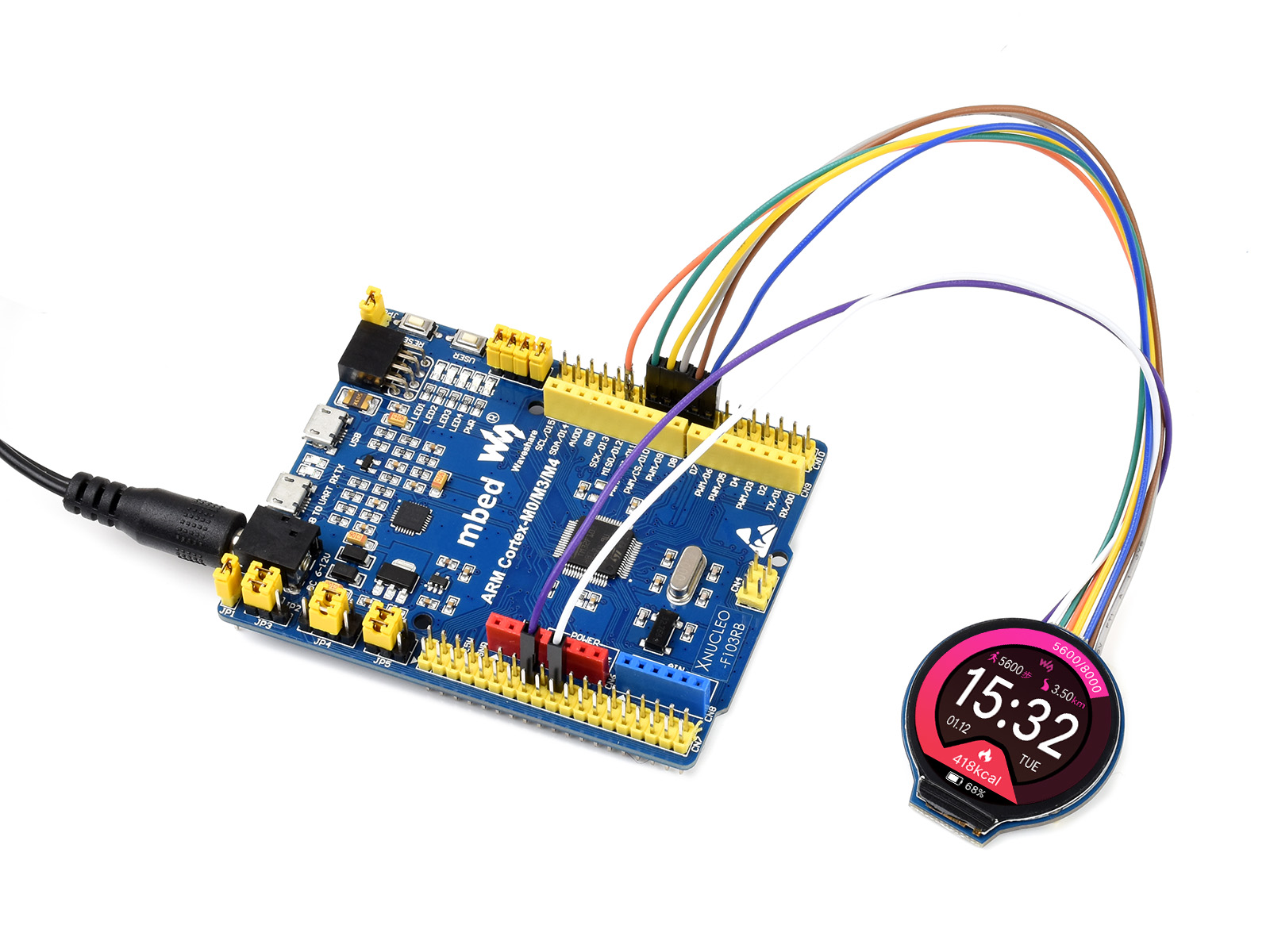 Waveshare 1.28inch Round LCD D - огляд і ціна Pi Display