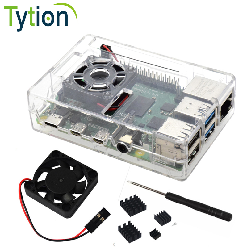 Raspberry Pi 4B Case ABS Prote - огляд і ціна Pi Cooler