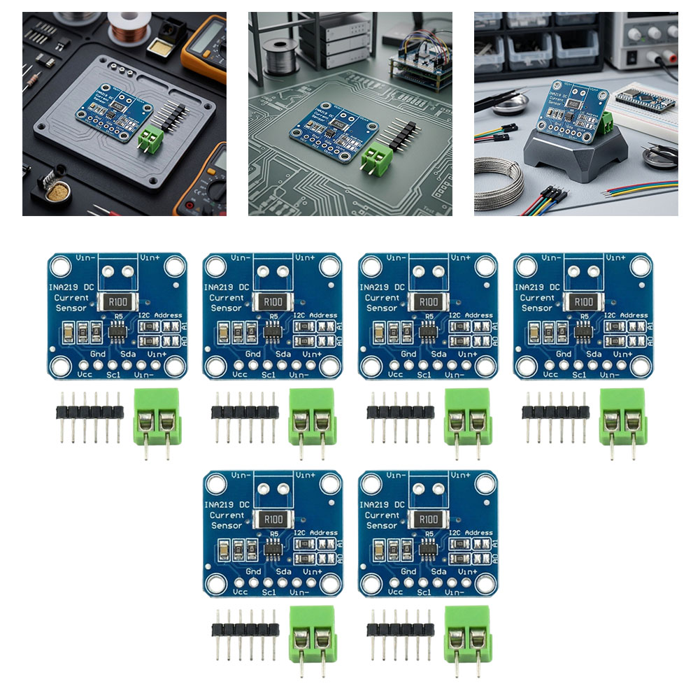 6pcs INA219 I2C Digital Curren - огляд і ціна Pi Power Supply