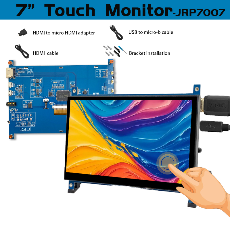 IPS 7Inch HDMI-compatible Moni - огляд і ціна Raspberry Pi 4