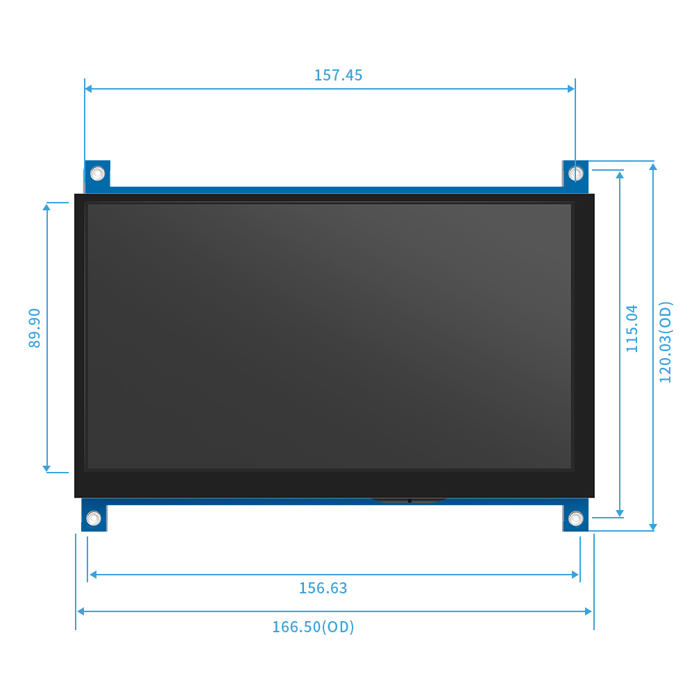 IPS 7Inch HDMI-compatible Moni - огляд і ціна Raspberry Pi 4