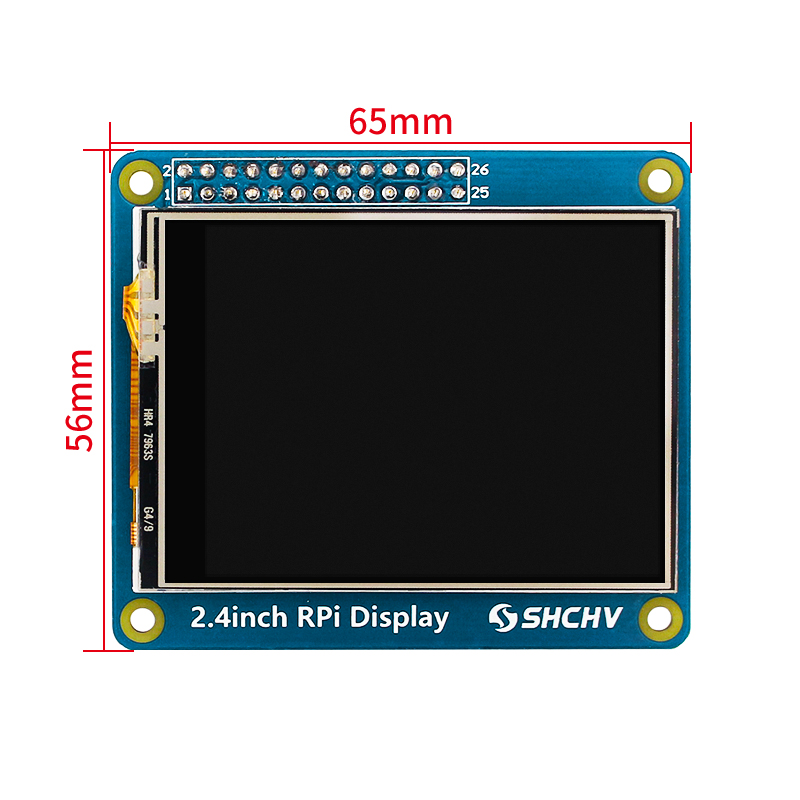 SHCHV 2.4 Inch Touch Screen fo - огляд і ціна Pi 5 Case