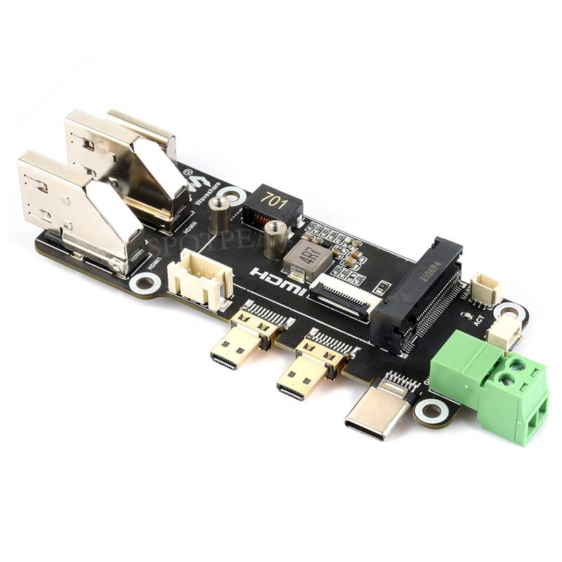 Raspberry Pi 5 PCIe to M.2 Mul - огляд і ціна Pi Cooler