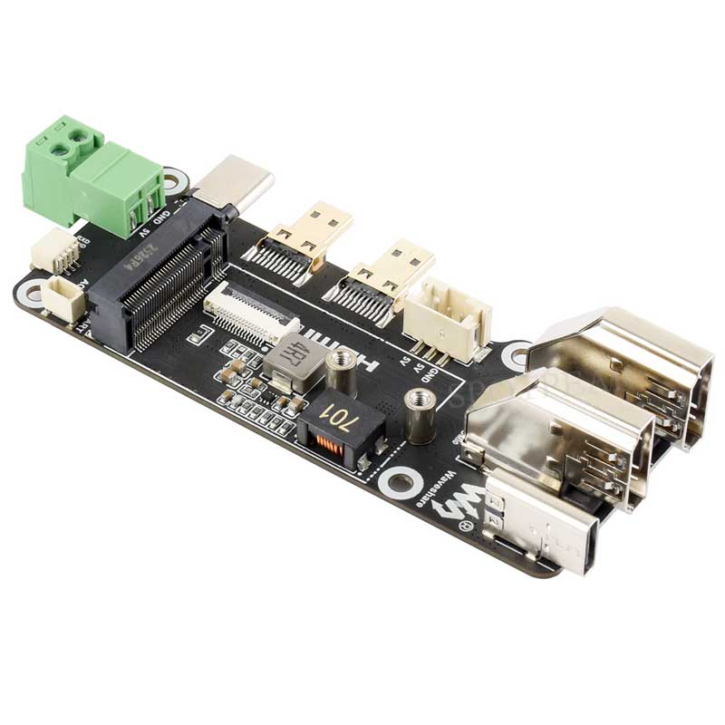 Raspberry Pi 5 PCIe to M.2 Mul - огляд і ціна Pi Cooler