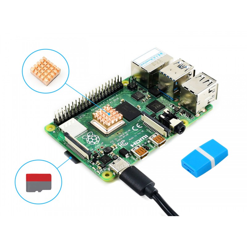 Raspberry Pi 4 Model B Starter - огляд і ціна Micro Sd Card