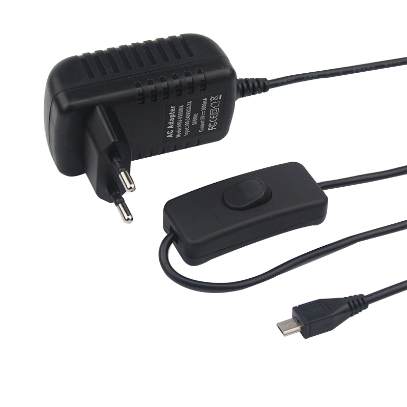 5V 3A Raspberry Pi 3 Model B+  - огляд і ціна Pi Power Supply