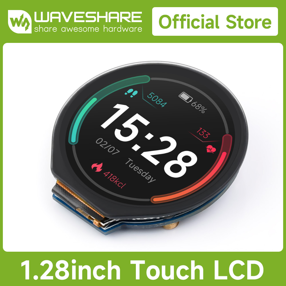 Waveshare 1.28inch Round LCD D - огляд і ціна Pi Display