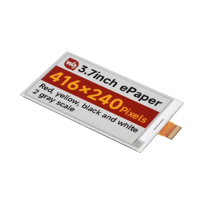 3.7inch E-Paper Display (G), E - огляд і ціна Pi Display
