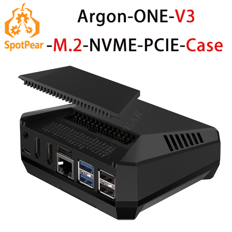 Argon ONE V3 M.2 NVME Case For - огляд і ціна Pi 5 Case