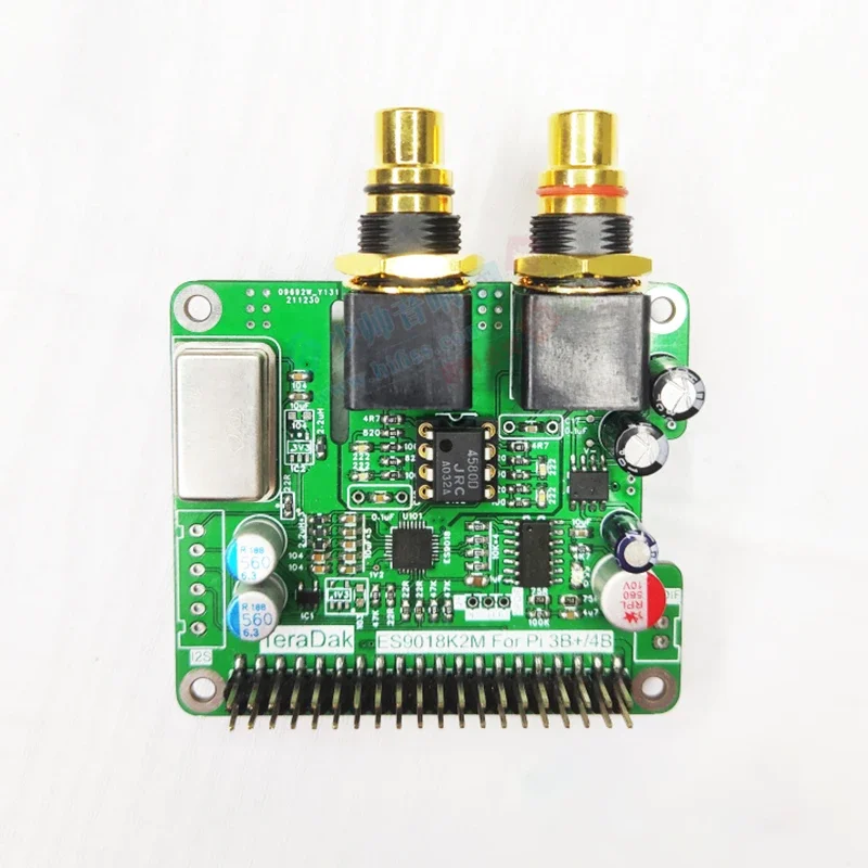 Raspberry 3B+Pi4 I2S DACES9018 - огляд і ціна Raspberry Pi 4