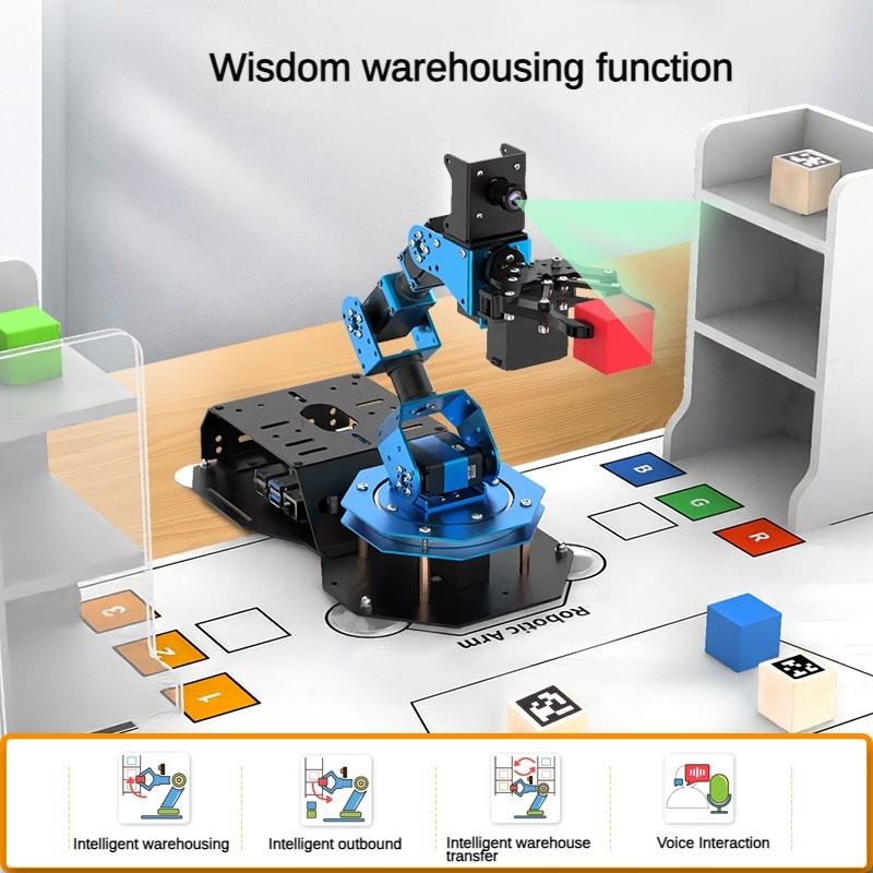 6 Dof Robot Arm with Servo Cla - огляд і ціна Raspberry Pi 5
