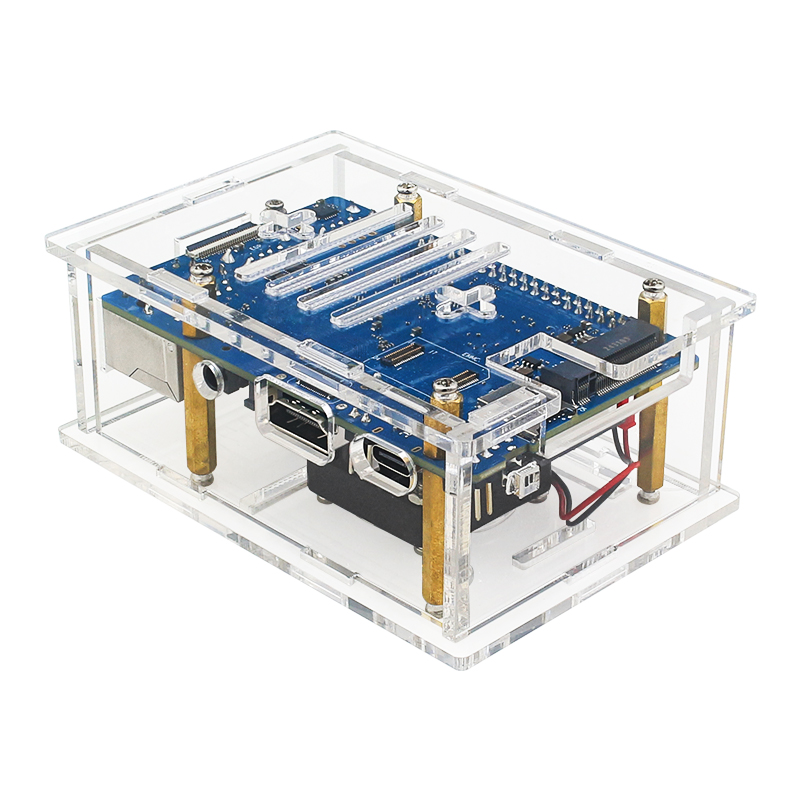 Orange Pi 4A  Acrylic Case Tra - огляд і ціна Pi Cooler