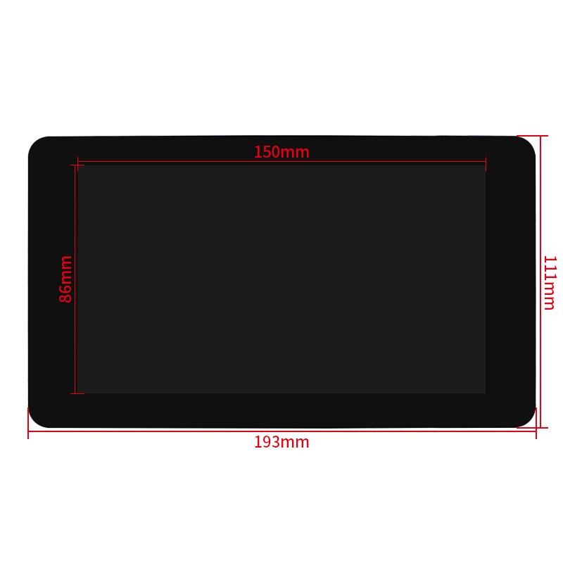 Raspberry Pi 7 Inch DSI 1024*6 - огляд і ціна Pi 5 Case