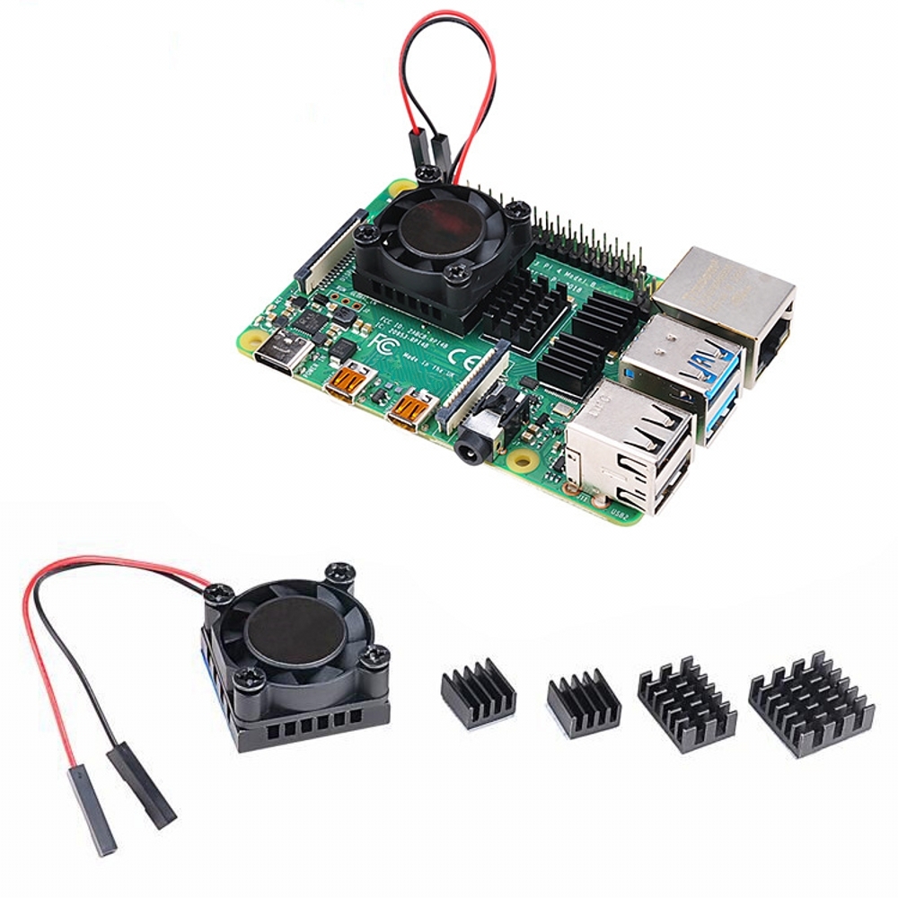 for Raspberry Pi 4 Model B Hea - огляд і ціна Pi Cooler