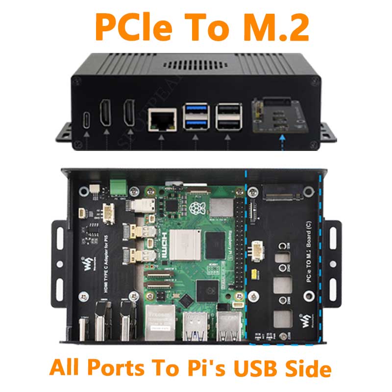Raspberry Pi 5 Box Case Kit-C  - огляд і ціна Raspberry Pi 5