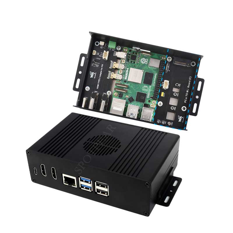 Raspberry Pi 5 Box Case Kit-C  - огляд і ціна Raspberry Pi 5