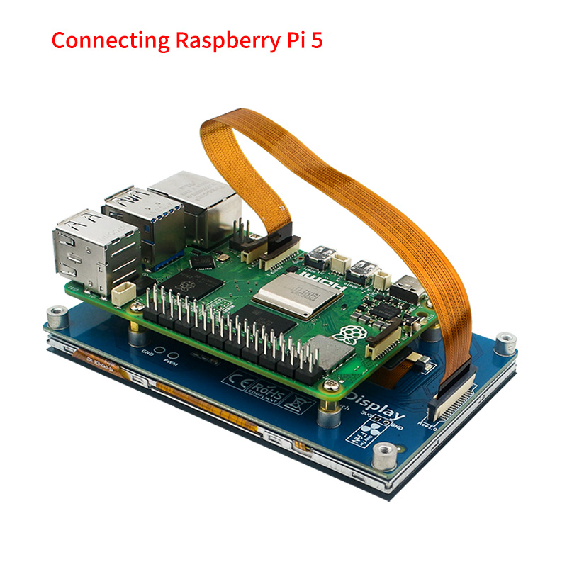 4.3 Inch DSI Touch Screen for  - огляд і ціна Pi 5 Case