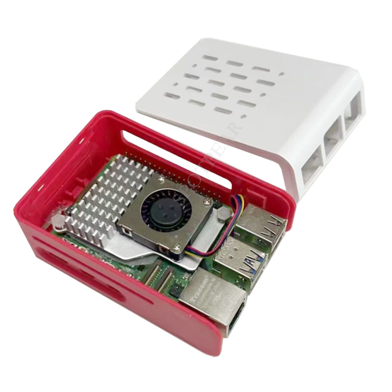 Raspberry Pi 5 Red-White cooli - огляд і ціна Pi 5 Case