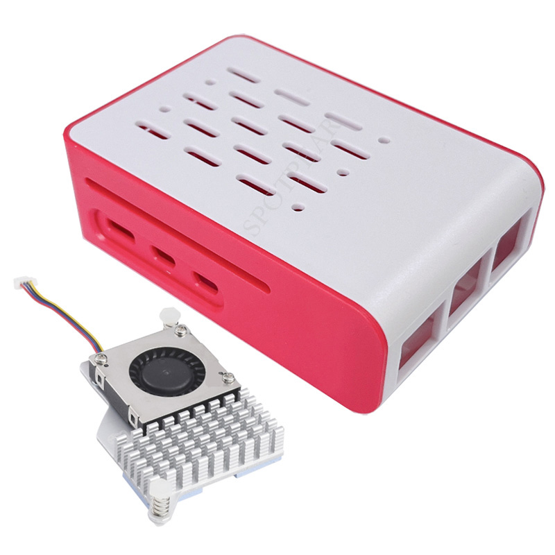 Raspberry Pi 5 Red-White cooli - огляд і ціна Pi 5 Case