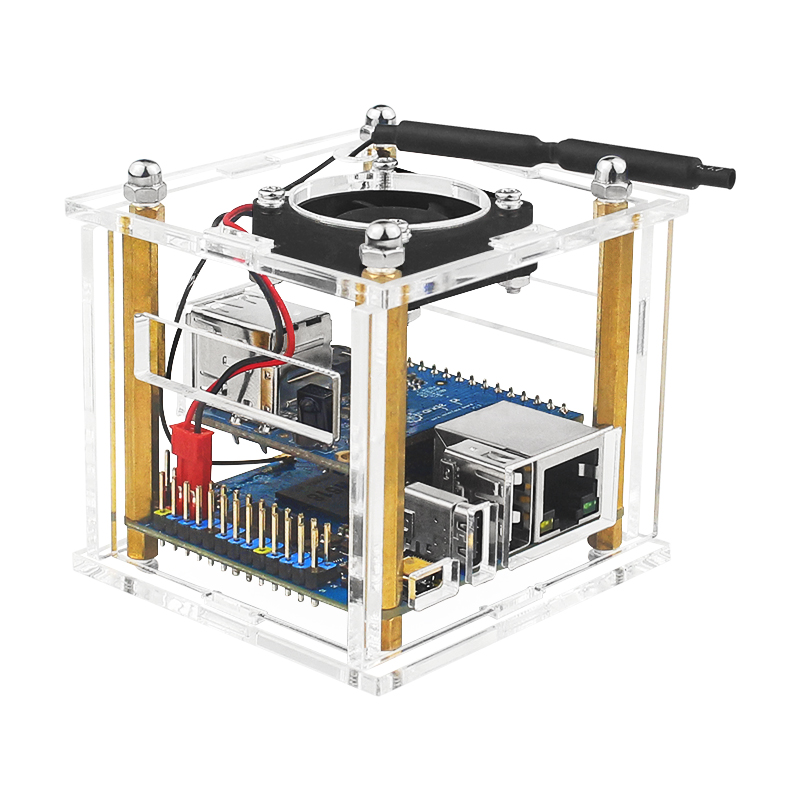 Orange Pi Zero 3 Acrylic Case  - огляд і ціна Pi Cooler