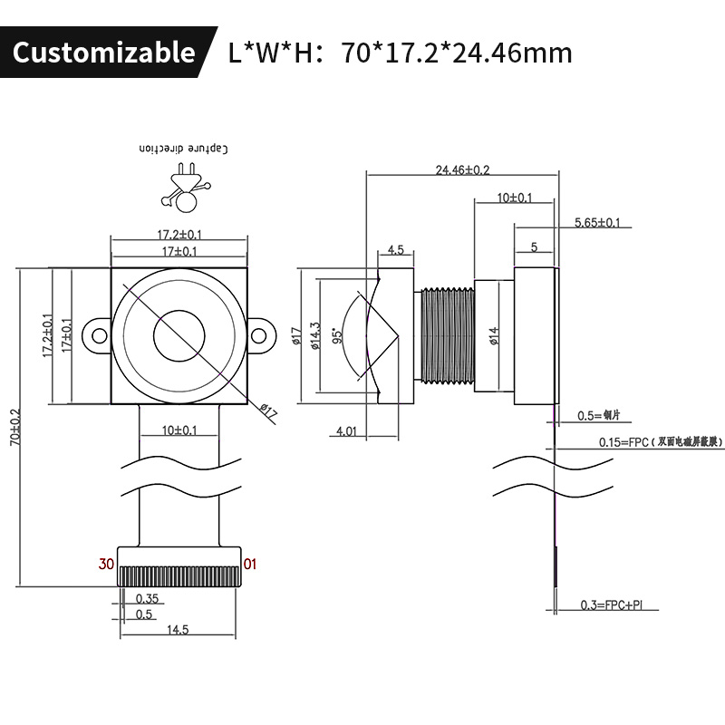 NEW 1080p 2mp Ultra Low Light  - огляд і ціна Raspberry Pi