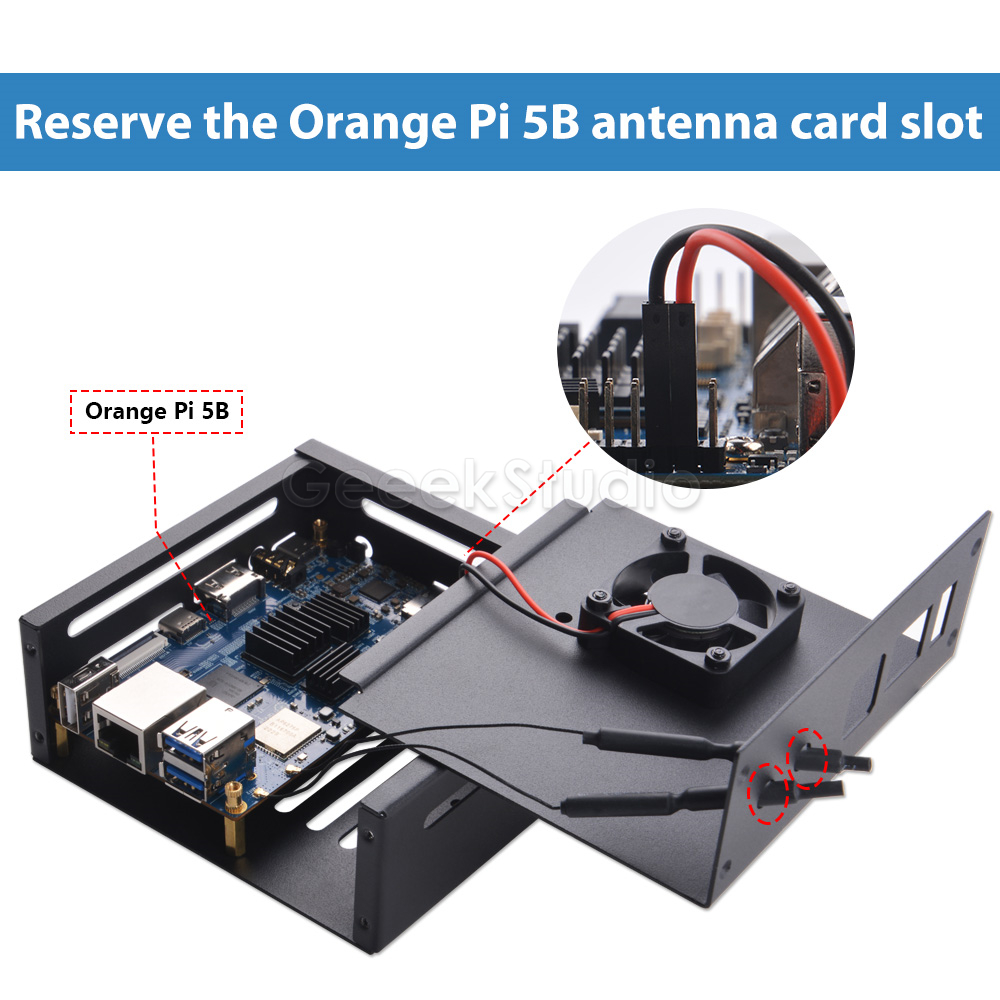 Orange Pi 5/5B Metal Protectiv - огляд і ціна Pi 5 Case