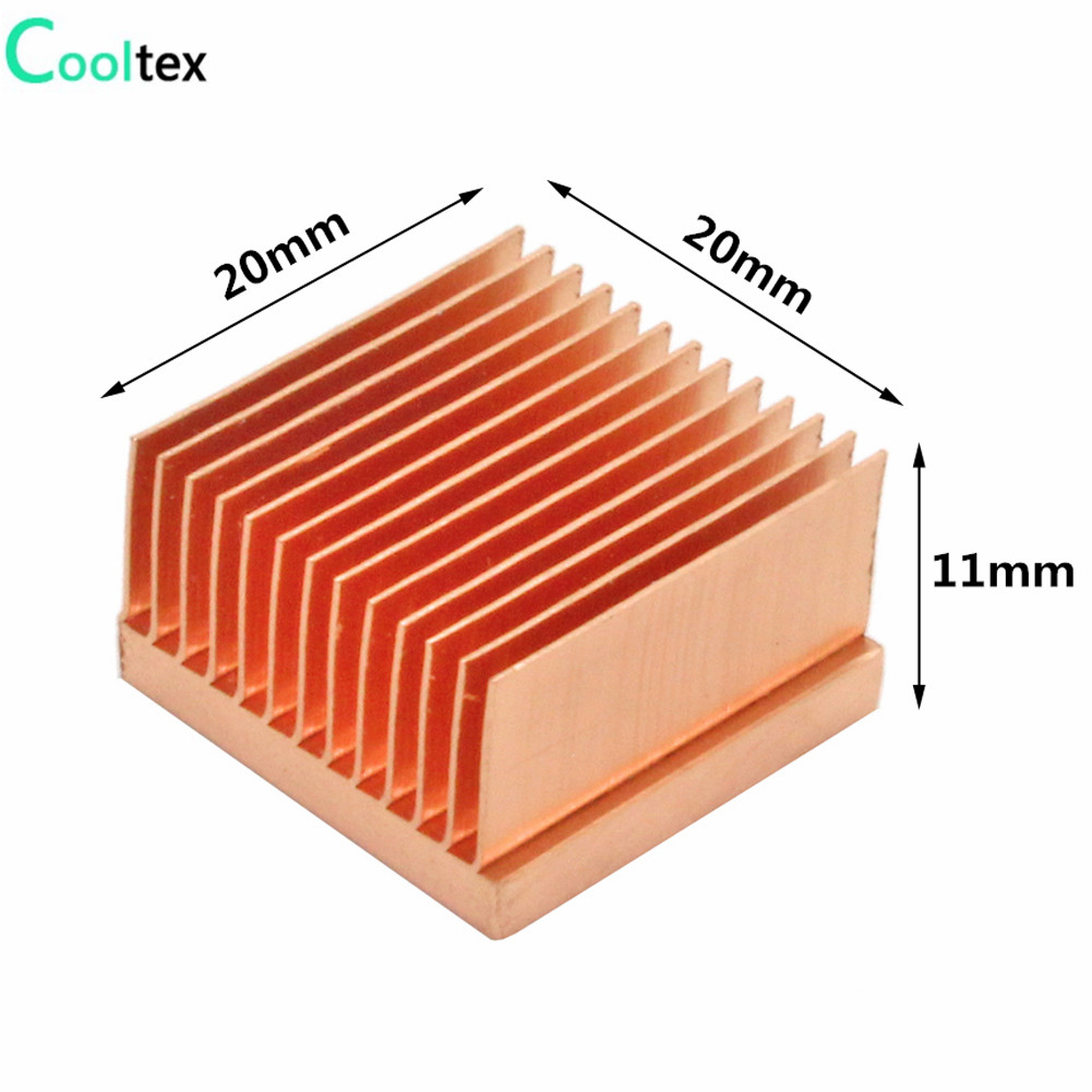 DIY Pure Copper Heatsink Skivi - огляд і ціна Pi Cooler