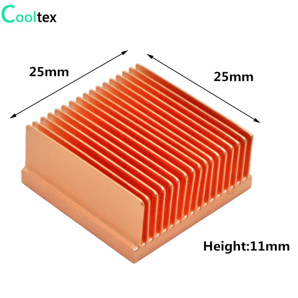 DIY Pure Copper Heatsink Skivi - огляд і ціна Pi Cooler