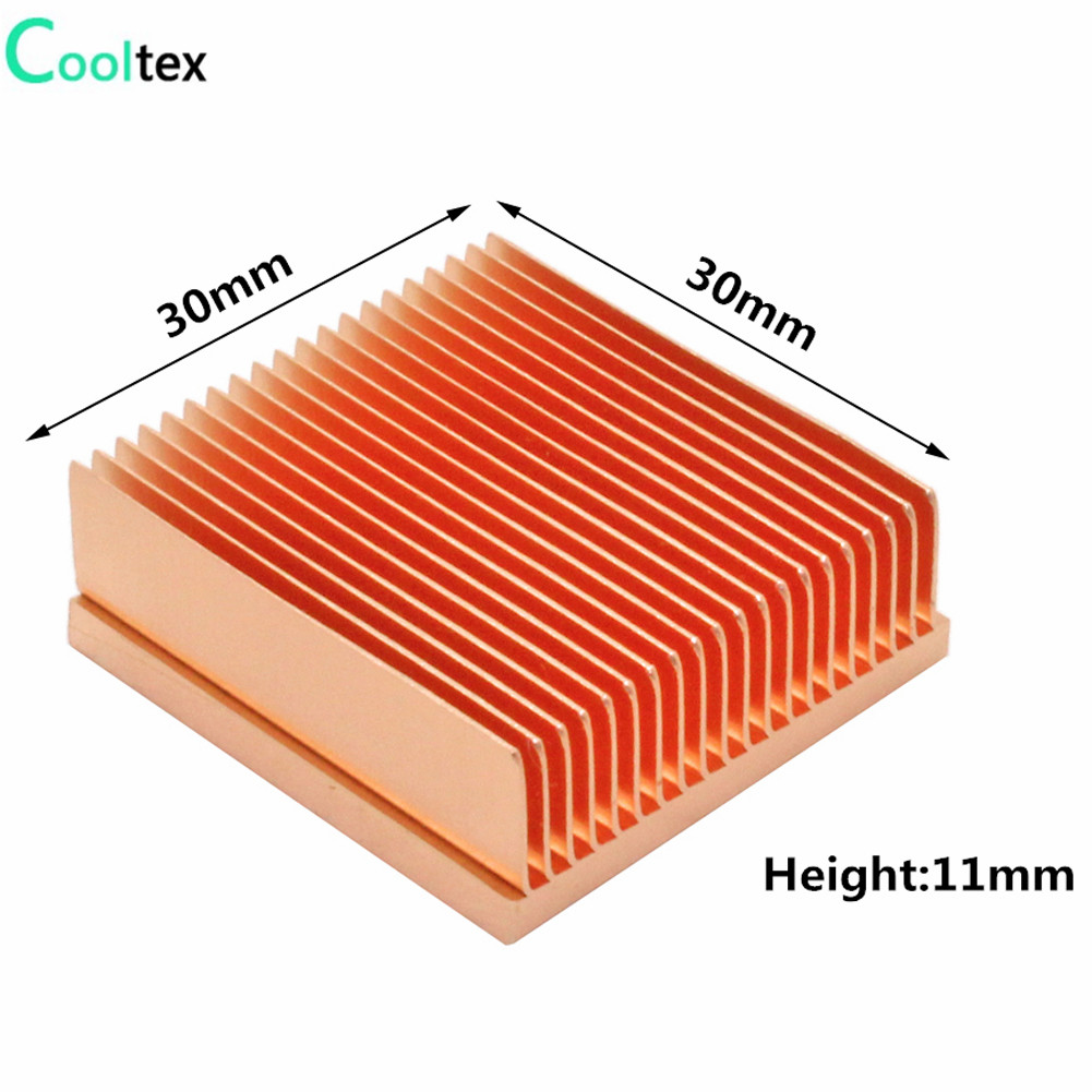 DIY Pure Copper Heatsink Skivi - огляд і ціна Pi Cooler