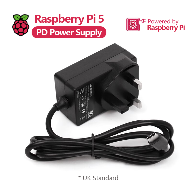 Raspberry Pi 5 PD Power Adapte - огляд і ціна Pi Power Supply