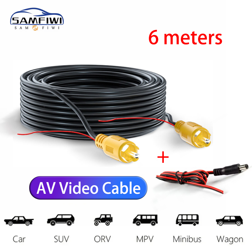 Car Rear View Camera RCA Wire  - огляд і ціна Pi Camera Cable