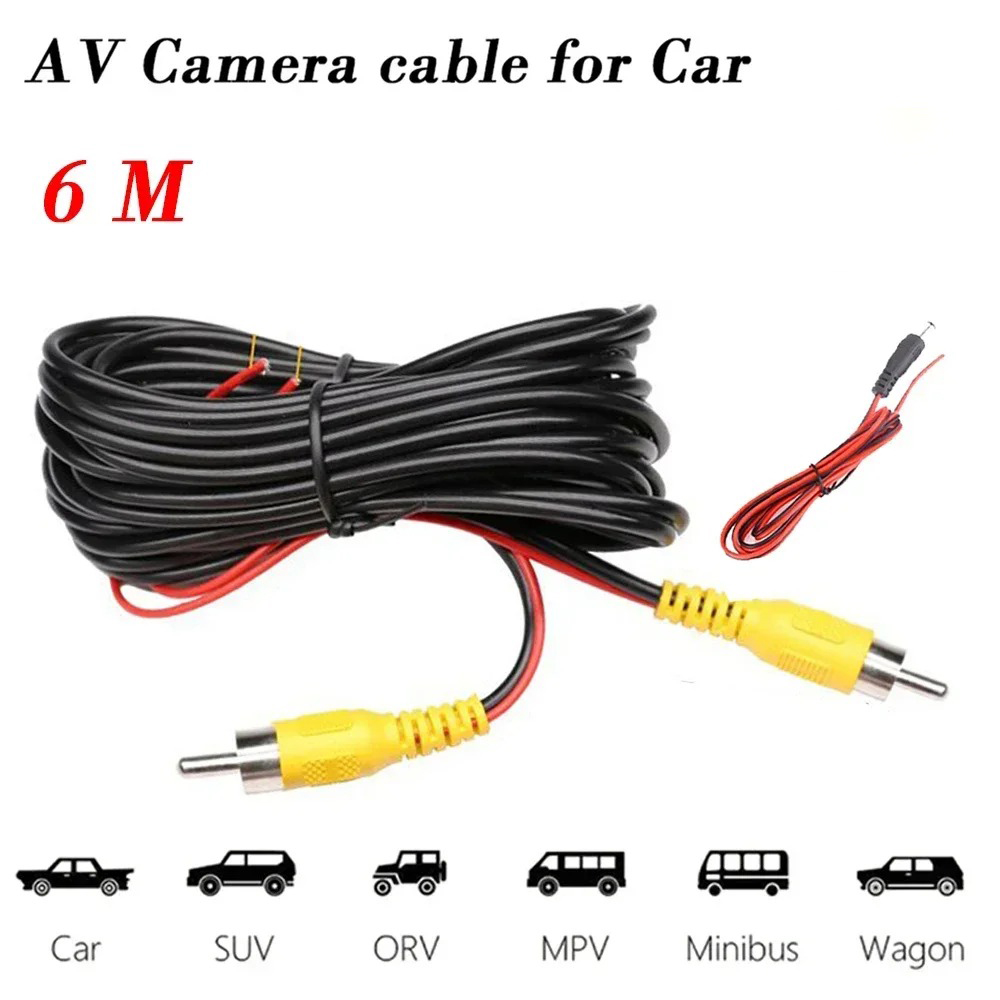 Car Rear View Camera RCA Wire  - огляд і ціна Pi Camera Cable