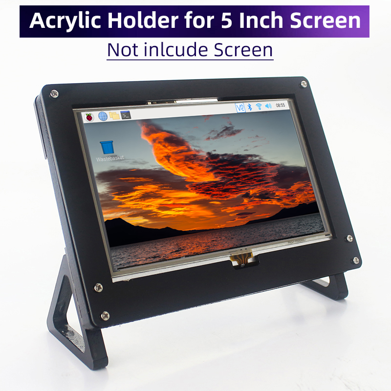 Acrylic Bracket Support Holder - огляд і ціна Pi 5 Case